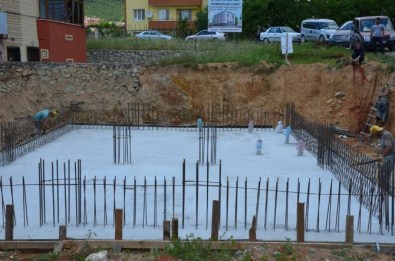 Harmanlar Mescidi'nin Temeli Atıldı