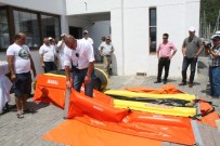 DENİZ KİRLİLİĞİ - Marmaris'te Deniz Kirliliği Tatbikatı Gerçekleştirildi