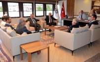 ŞAFAK BAŞA - Teski Genel Müdürü Başa Çorlu Belediye Başkanı'nı Ziyaret Etti