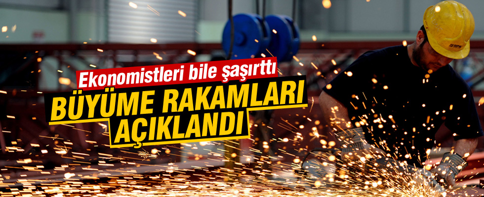 Türkiye büyüme rakamları açıklandı