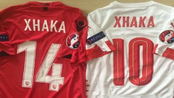 Xhaka kardeşler, EURO 2016'da tarihe geçti