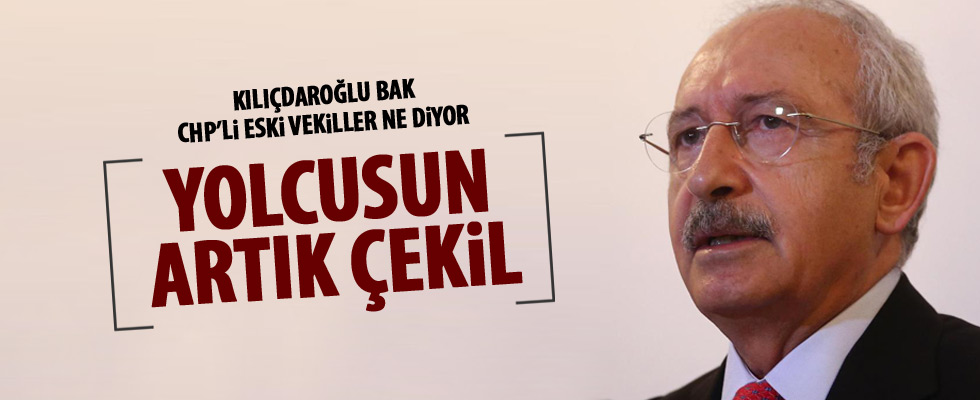 Kılıçdaroğlu'na çağrı: Artık çekil