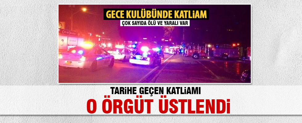 Orlando'yu kana bulayan saldırıyı o örgüt üstlendi