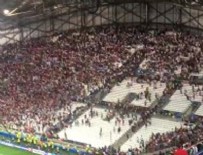EURO 2016 - Rus taraftarlar maç sonu saldırıya geçti