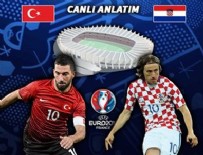 HAKAN ÇALHANOĞLU - Türkiye-Hırvatistan maçında tek gol var