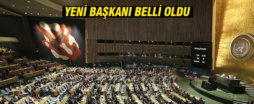 BM Genel Kurulu yeni başkanını seçti