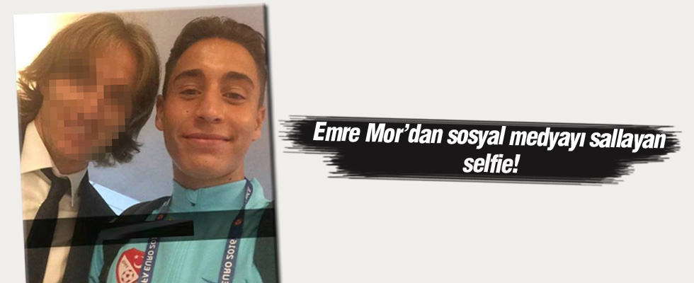 Emre Mor'dan sosyal medyayı sallayan selfie