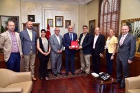 ALI BULUT - Kızılay Samsun Şubesi Yönetimi, Başkan Yılmaz'ı Ziyaret Etti