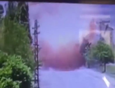 Tunceli'de teröristler bombayı böyle patlattı!