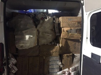 Van'da Kaçak Sigara Operasyonu