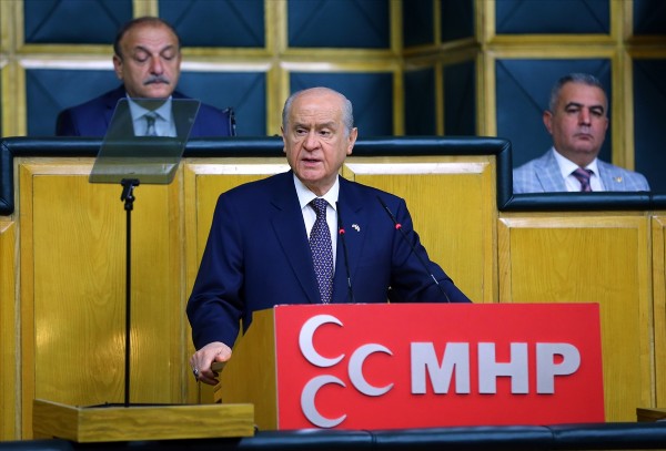 Devlet Bahçeli grup toplantısında konuştu