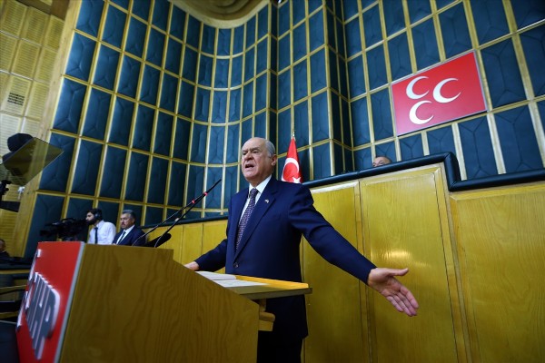 Devlet Bahçeli grup toplantısında konuştu