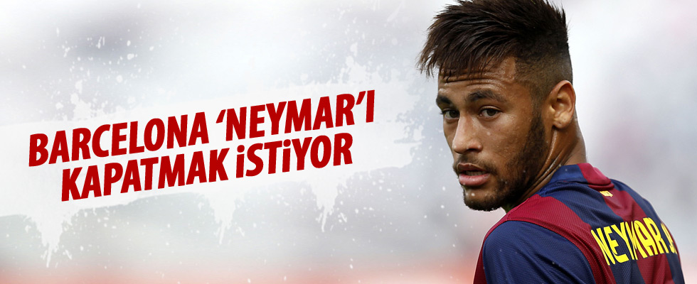 Barcelona, 'Neymar Olayı''nı kapatmak istiyor