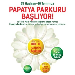 Forum Bornova'da Papatya Parkuru Heyecanı Başlıyor