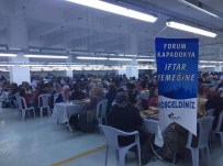 İFTAR SOFRASI - Forum Kapadokya, Nevşehir Belediyesi'nin İftar Çadırına Ev Sahipliği Yaptı