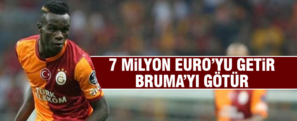 Galatasaray'dan Bruma mesajı