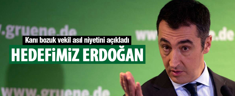 'Hedefimiz Erdoğan. O varken Türkiye AB’ye giremez..'