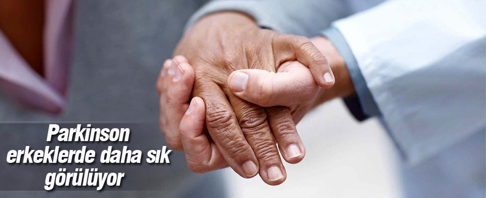 Parkinson erkeklerde daha sık görülüyor