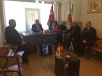 ÇORUH - Vali Odabaş'tan Gazeteciler Cemiyetine Veda Ziyareti