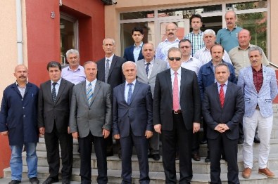 Vali Yavuz Özel İdare'ye Veda Etti