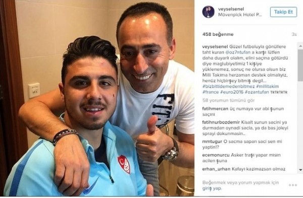 Ozan Tufan'a berberi sahip çıktı