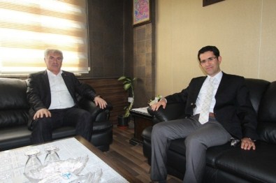 Adalet Komisyonu Başkanı Deniz'den Başkan Memiş'e Veda Ziyareti