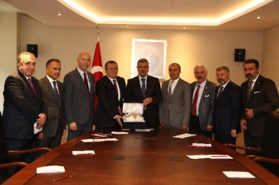 ATO'dan Başbakan Yardımcısı Kaynak'a Ziyaret