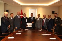 ATO'dan Başbakan Yardımcısı Kaynak'a Ziyaret