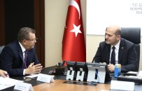 İŞBAŞI EĞİTİM PROGRAMI - ATO Yönetimi Çalışma Ve Sosyal Güvenlik Bakanı Soylu'yu Ziyaret Etti