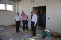 CUMA ÖZDEMIR - Başkan Kara Yapılan Çalışmaları İnceledi