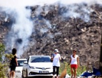 NURETTİN DEMİR - CHP'li belediye çöp yangınını söndüremedi