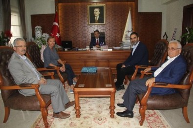 Kaptid'ten Vali Aktaş'a Ziyaret