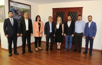ENVER YıLMAZ - Agiad Yeni Yönetimi Başkan Çelikcan'ı Ziyaret Etti