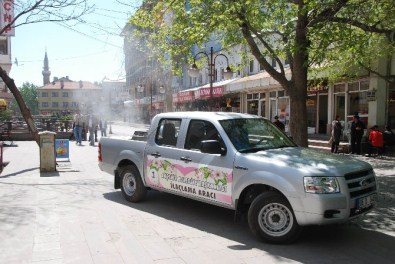 Akşehir'de Haşereyle Mücadele Çalışmaları Sürüyor