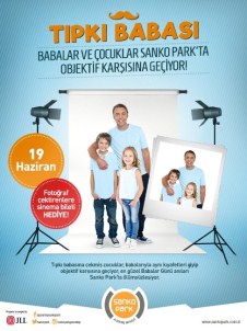 Babalar Günü'nde Sanko Park'a Davetlisiniz