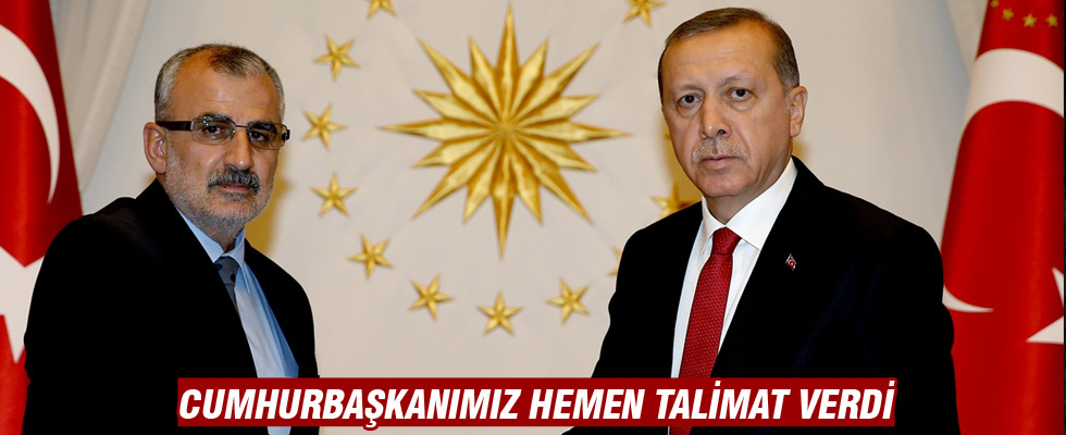 Cumhurbaşkanı Erdoğan'dan 'Midyat' talimatı