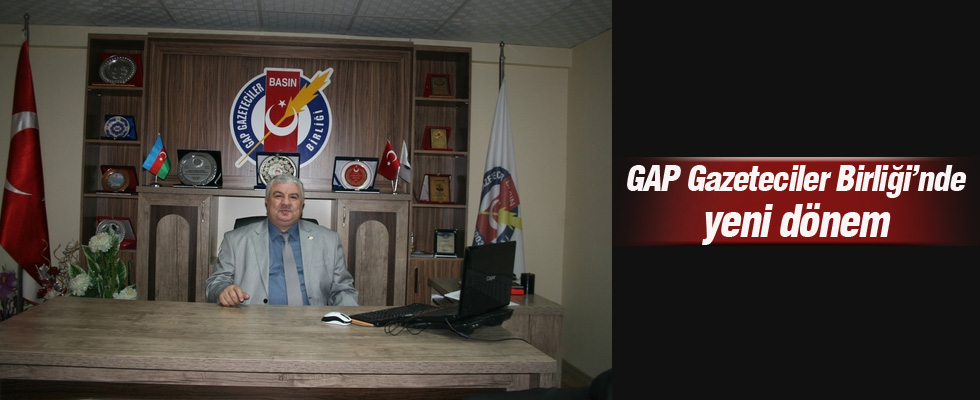 GAP Gazeteciler Birliği'nde yeni dönem