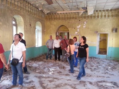 Halime Hatun Kervansarayı İçin Düğmeye Basıldı