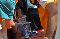 ELIF AKALıN - Kontrolden Çıkan Otomobil Dereye Uçtu Açıklaması 1'İ Çocuk, 4 Yaralı