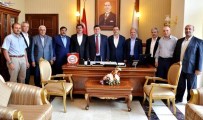 MURAT ORHAN - Memur-Sen'den Vali Arslantaş'a Hoşgeldin Ziyareti