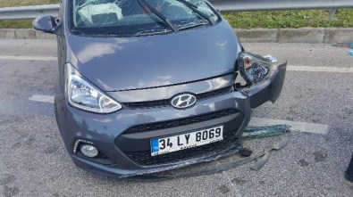 Otomobil Takla Attı Açıklaması 2 Yaralı