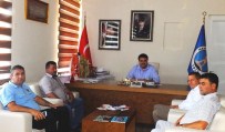 FATİH ŞAHİN - Yeni Müdürden Başkan Ersoy'a Nezaket Ziyareti