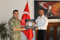 JANDARMA ALAY KOMUTANLIĞI - Albay Koyuer Samsat Kaymakamlığına Veda Ziyaretinde Bulundu