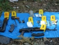 PKK OPERASYONU - Aydos ormanında PKK cephaneliği bulundu