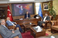 AKSAKAL - Başkan Bulutlar, Hizmet-İş Sendikasını Ağırladı