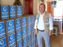 ZEKAT - Çanakkale Beşir Derneği 2 Bin Aileye Yardım Kolisi Ulaştırdı