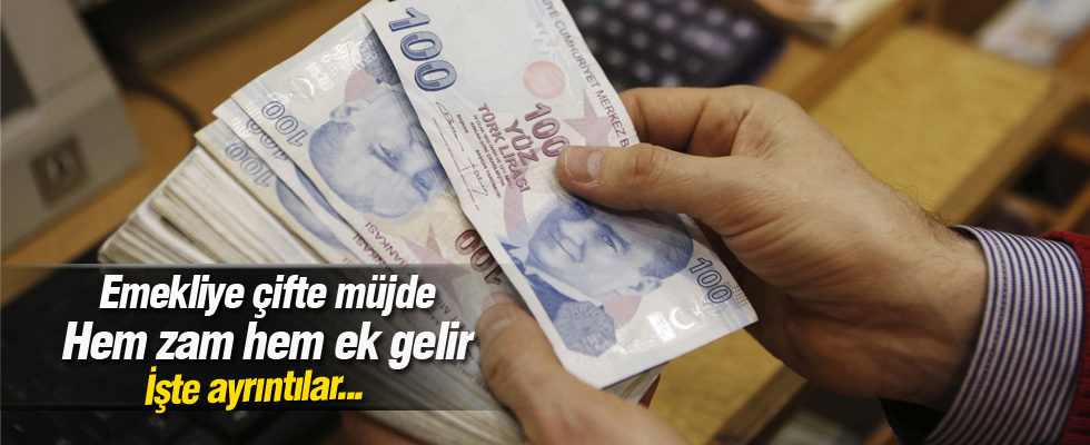 Emekliye çifte müjde