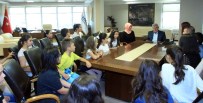 ÇOCUK KOROSU - Karaosmanoğlu, Türk Halk Müziği Çocuk Korosunu Ağırladı