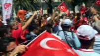 EURO 2016 - Nice sokaklarında Türkiye coşkusu