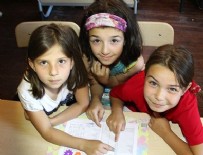 Öğrencilerin karne heyecanı